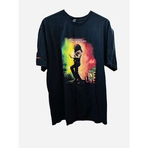 BOB MARLEY shirt One Love Movie Regal Cinemas Exclusive Mens Size XL Reggae